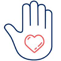 Hand with Heart - Volunteer